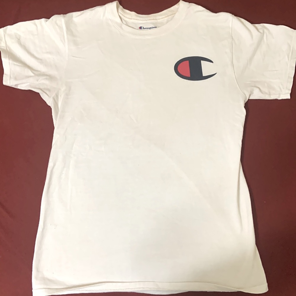 Small champion athletic wear tee
